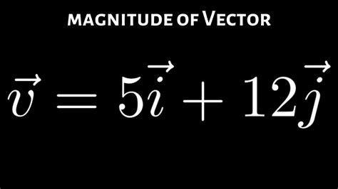 How To Find The Magnitude Of A Vector Hopesrroth