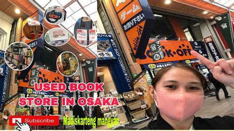 Second Hand Book Store Osaka Bookoff Shinsaibashi Osaka Japan YouTube