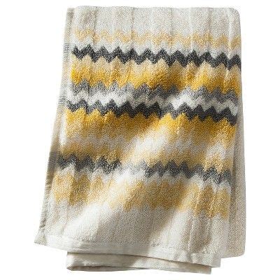 Get it as soon as wed, dec 30. Threshold™ Watercolor Bath Towel - Yellow/Gray : Target ...