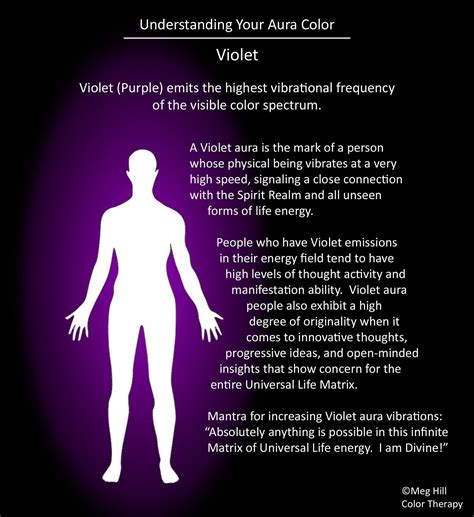 Understanding Your Aura Color Violet Aura Colors Meaning Aura