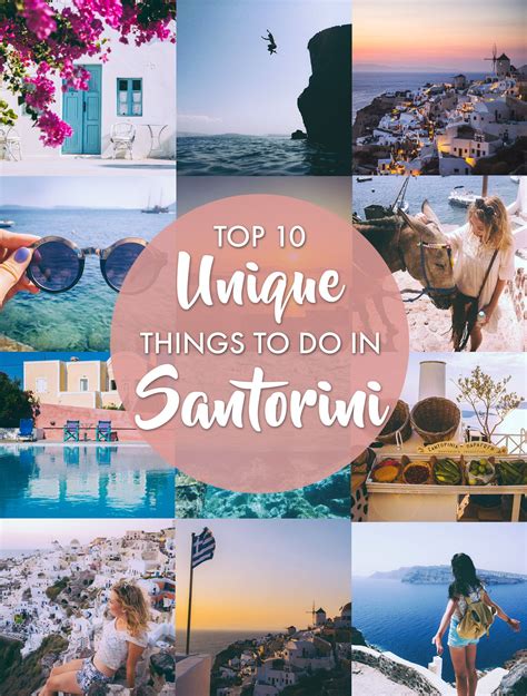 Top 10 Unique Things To Do In Santorini Polkadot Passport Mykonos