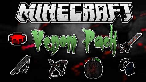 Minecraft Pvp Texture Pack Venom Pack Youtube