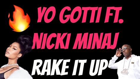 Yo Gotti Ft Nicki Minaj Rake It Up Youtube