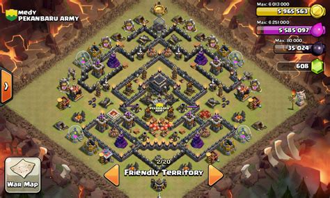 Top 3 strongest th 9 war base 2021 which is a defense against th10 electro dragon laloon, witch slap, mass drag, also a defense against th9 witch slap, gowibo, gowiwi, mass drags. Base War TH 9 Terkuat dan Terbaru 2015 - Semua Tentang ...