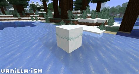 Snowier Snow Optifine Minecraft Texture Pack