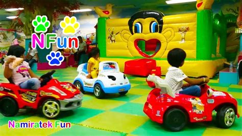 Kompilasi Taman Bermain Anak Trampolin Anak Mainan Mobil Mobilan Anak