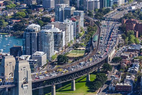 Aerial Stock Image North Sydney