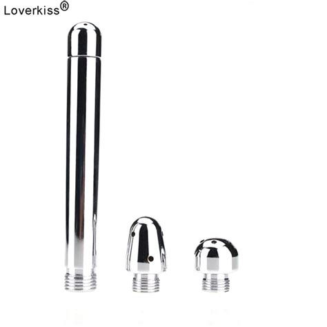 loverkiss metal anal shower enema water nozzle cleaner 3 style butt free hot nude porn pic gallery