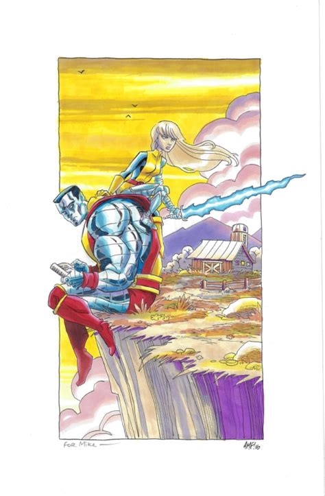 Tony Fleecs Magik And Colossus In Mike Caritherss Tony Fleecs Comic