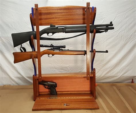 Therefore, if you keep reading, you will find plenty of unique gun rack ideas that you can copy or even take inspiration from. Wall Mounted Gun Rack - by Woodwrecker @ LumberJocks.com ...