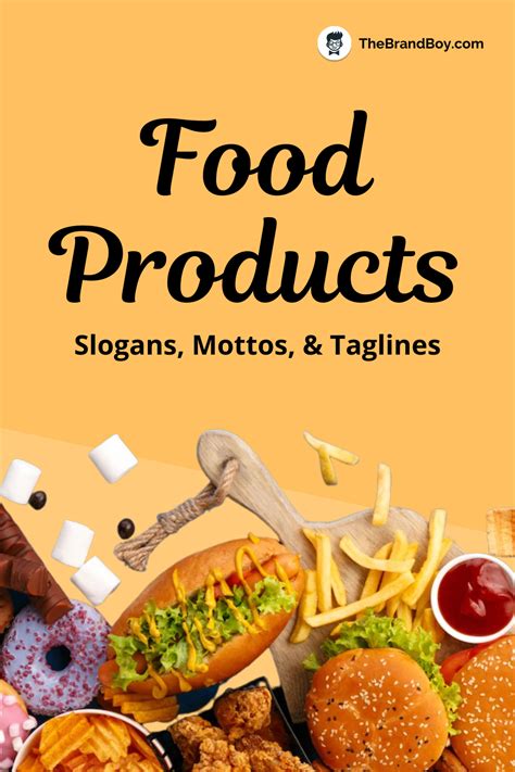Best Food Products Slogans And Taglines Generator Guide Brandboy