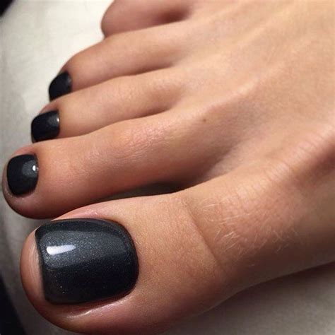 Pin By Jason Tanner On Beautiful Toes In 2020 Black Toe Nails Toe
