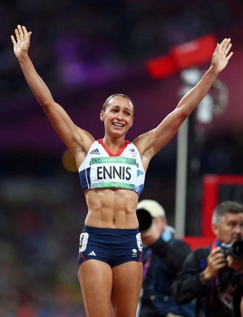 Olympics 2012 Most Revealing Outfits Jessica Ennis Heptathlon