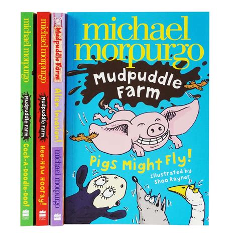 Mudpuddle Farm Collection By Michael Morpurgo 4 Books Set Ages 5 Yea — Books2door