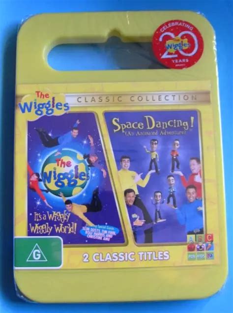The Wiggles Its A Wiggly Wiggly World Space Dancing Dvd New Sealed