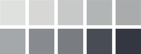 Color Swatches Gray Procreate Color Palette Digital D