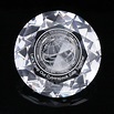 鑽石型合成水晶紙鎮 (9.9 cm)|香港警務處|訂造皇有限公司