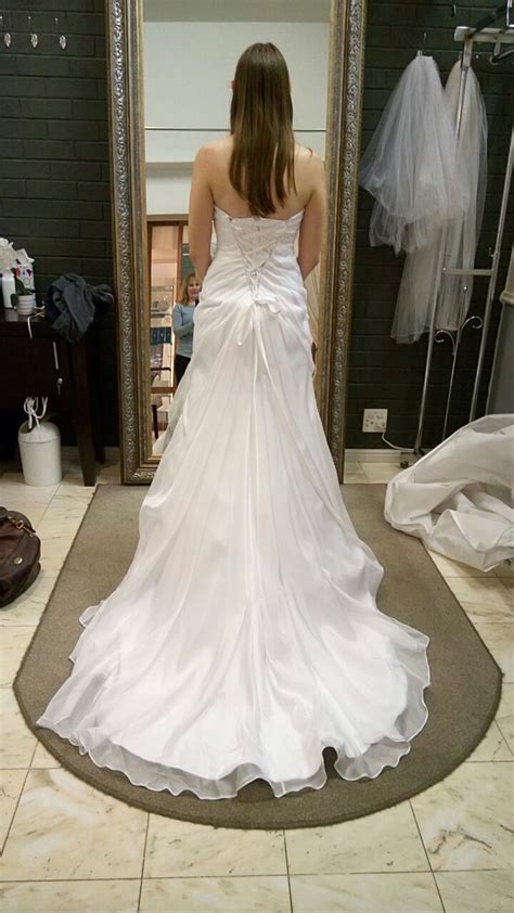Stella York Custom Made Preowned Wedding Dress Save 75 Wedding