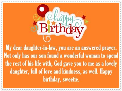 Happy anniversary to the sweetest couple, my beloved son and daughter in law. Daughter-in-Law Happy Birthday Quotes and Greetings | Happy Birthday Wishes