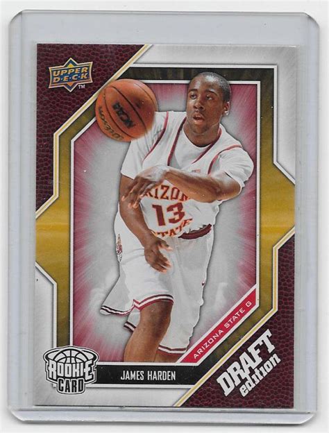 The prices shown are the lowest prices available for james harden the last time we updated. 2009-10 Upper Deck Draft Edition James Harden Rookie Card #40