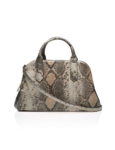Faux Snakeskin Satchel Bag Womens Handbags The Limited Satchel