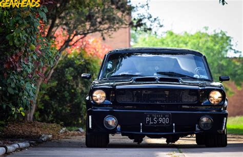 This 1966 Ford Mustang Restomod Is Sexy In Black Autowise