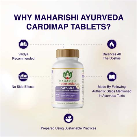 Buy Maharishi Ayurveda Cardimap Normalises Blood Pressure Naturally