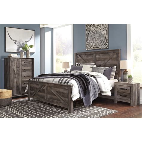 At kings design, we believe that your bedroom should be a stylish refuge from the outside world. Ashley Signature Design Wynnlow King Bedroom Group | Rooms ...