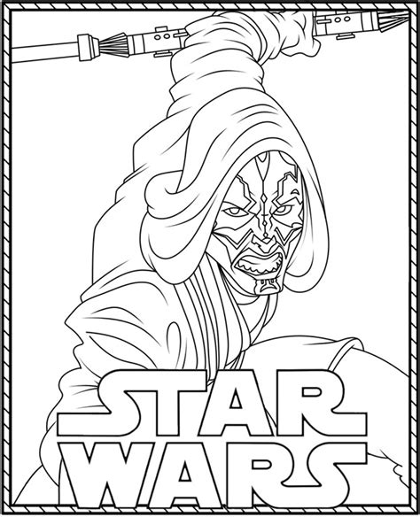 New Star Wars Coloring Pages Released