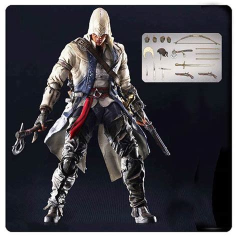 Play Arts Kai Connor Kenway Pvc Action Figure New In Box Assassin S