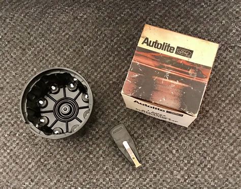 Nos Autolite Ford Gt Dh6 And Dr5 Distributor Cap And Rotor Nib Boss 429
