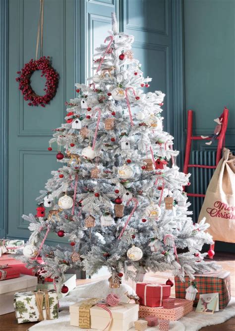 🎄 Árbol De Navidad Blanco 🎄 Arbolnavidadtop La Mejor Tienda Para