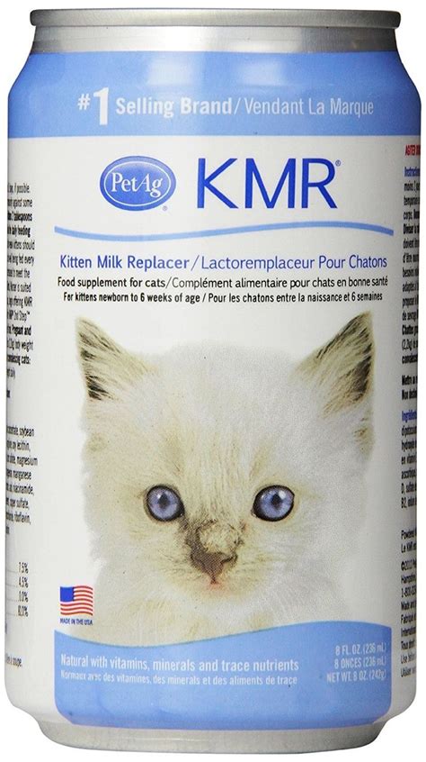 ¹adapted from food pets die for, by ann n. KMR Liquid Replacer for Kittens and Cats, 11oz cans, Case ...