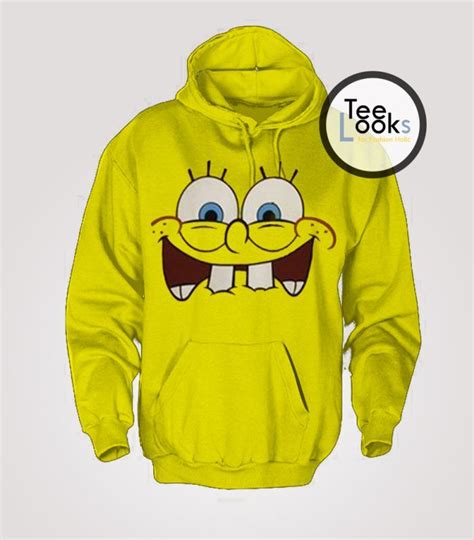 Spongebob Face Hoodie Spongebob Faces Hoodies Print Clothes