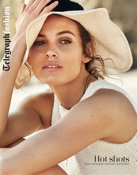 Edita Vilkeviciute Models Beach Fashion For Feature In The Sunday