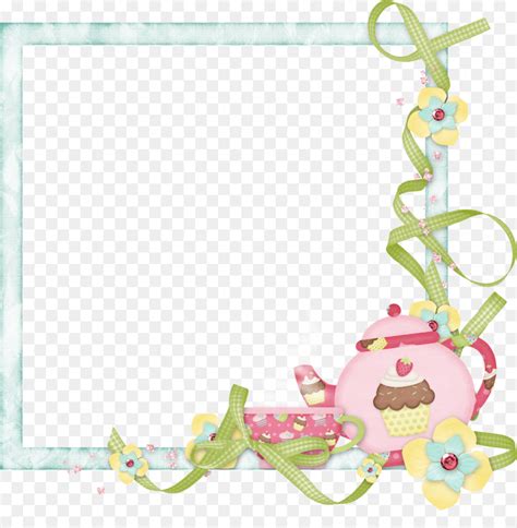 Tea Party Border Clipart 10 Free Cliparts Download Images On