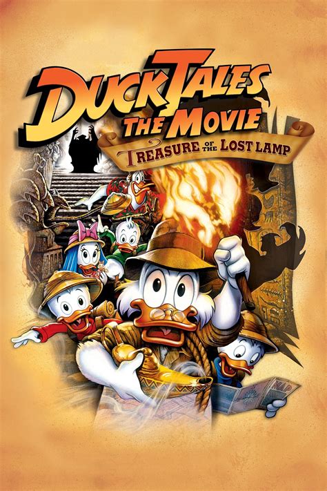Ducktales The Movie Treasure Of The Lost Lamp 1990 The Poster