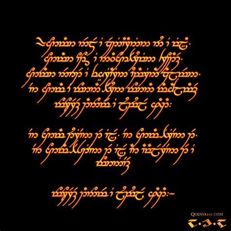 One Ring To Rule Them All Poems Prose Lettering Alphabet