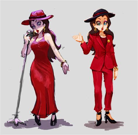 nintendo shares more concept art for pauline in super mario odyssey