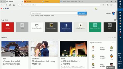 Microsoft Edge New Features After Creators Update Youtube