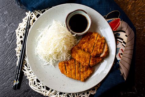 Japanese Crispy Pork Cutlet Tonkatsu Asian Inspirations