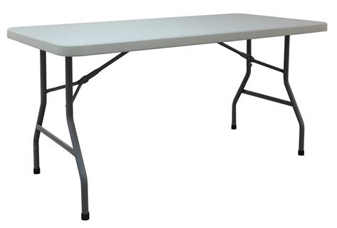 Grainger Approved Rectangle Folding Table 29 In Height X 30 In Width