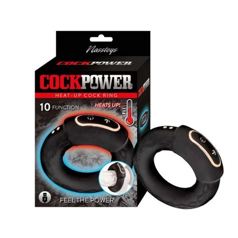 Cockpower Heat Up Vibrating Cock Ring Sex Toy Hotmovies