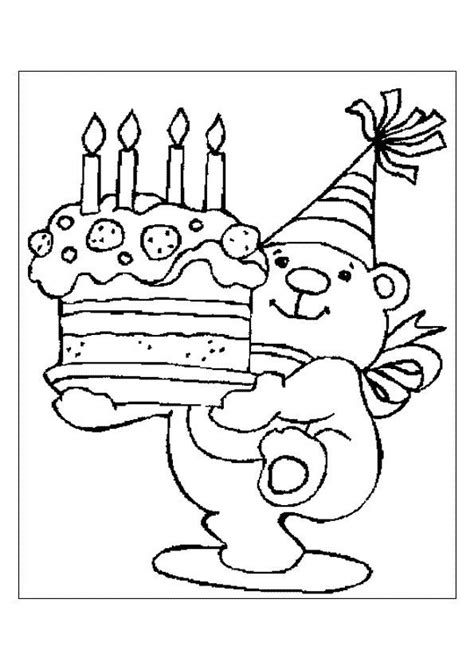 Épinglé par Inge Vermeiren sur Verjaardag Coloriage anniversaire