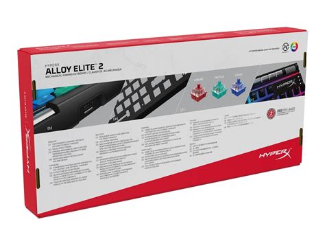 Hyperx Alloy Elite 2 Mechanical Gaming Keyboard Cherry Mx Red Buy