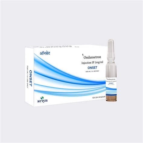 Ondansetron Injection Ip Manufacturer Onset Injection Exporter And Supplier