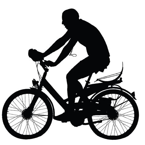 Bicicleta Hombre Silueta Imagen Gratis En Pixabay Pixabay Clubezeroseco