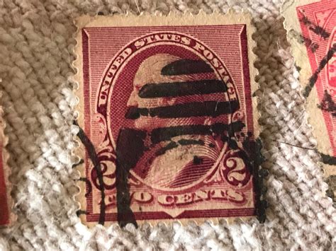 George Washington 2 Cent Stamps, Rare Collection of 12 - Etsy