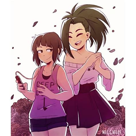 Me And Jirou Are Spending The Day Together Momo Yaoyorozu Credit