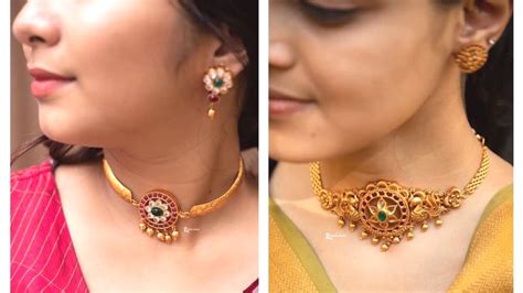 Latest Traditional Gold Choker Designs Youtube